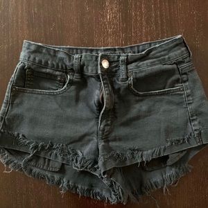 AE distressed shorts